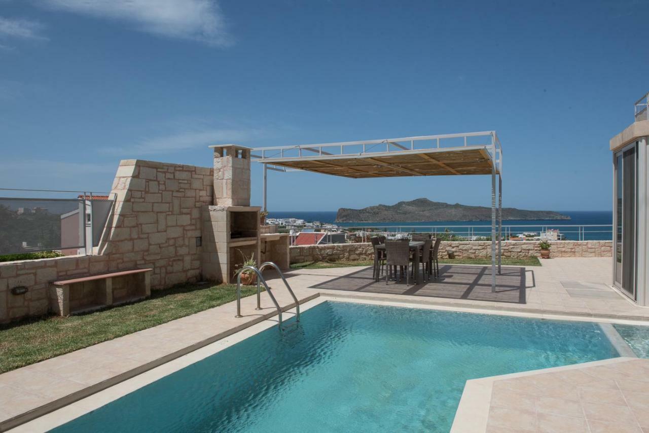 Pantanassa Villa Thalia Agia Marina エクステリア 写真