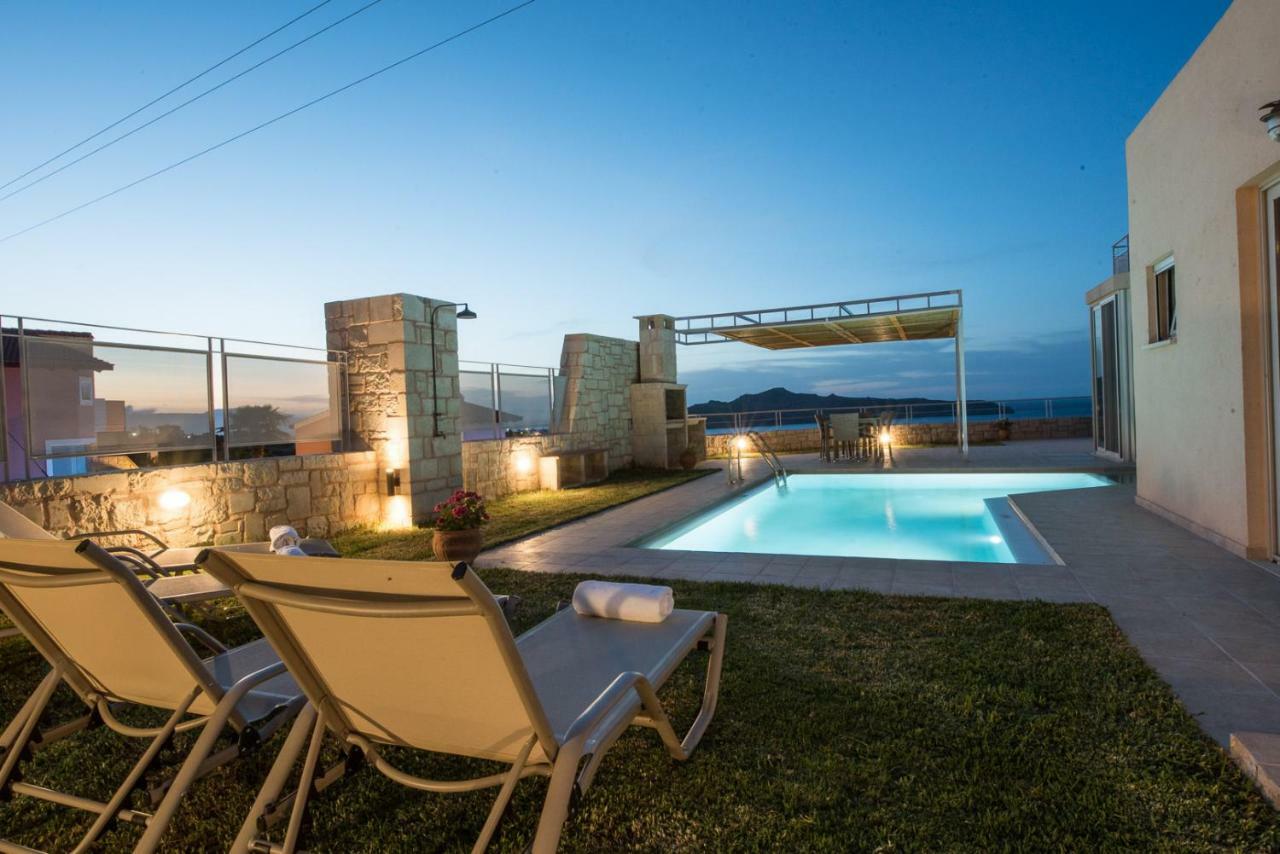 Pantanassa Villa Thalia Agia Marina エクステリア 写真