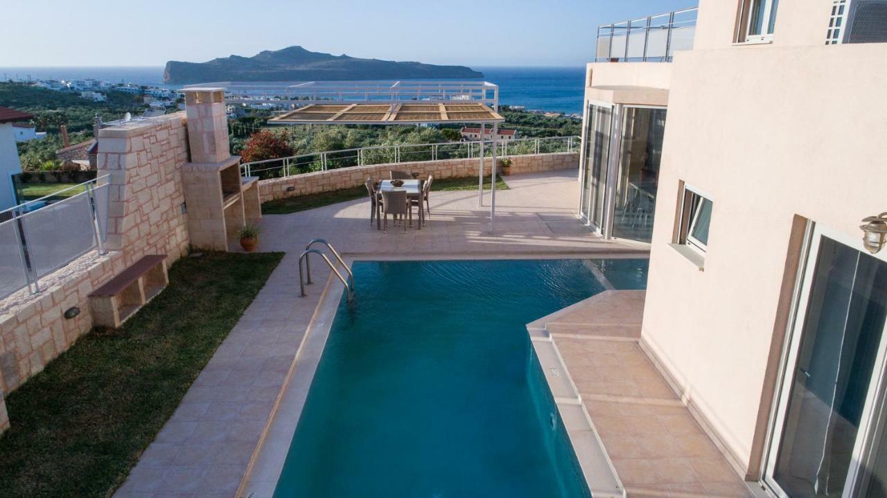 Pantanassa Villa Thalia Agia Marina エクステリア 写真